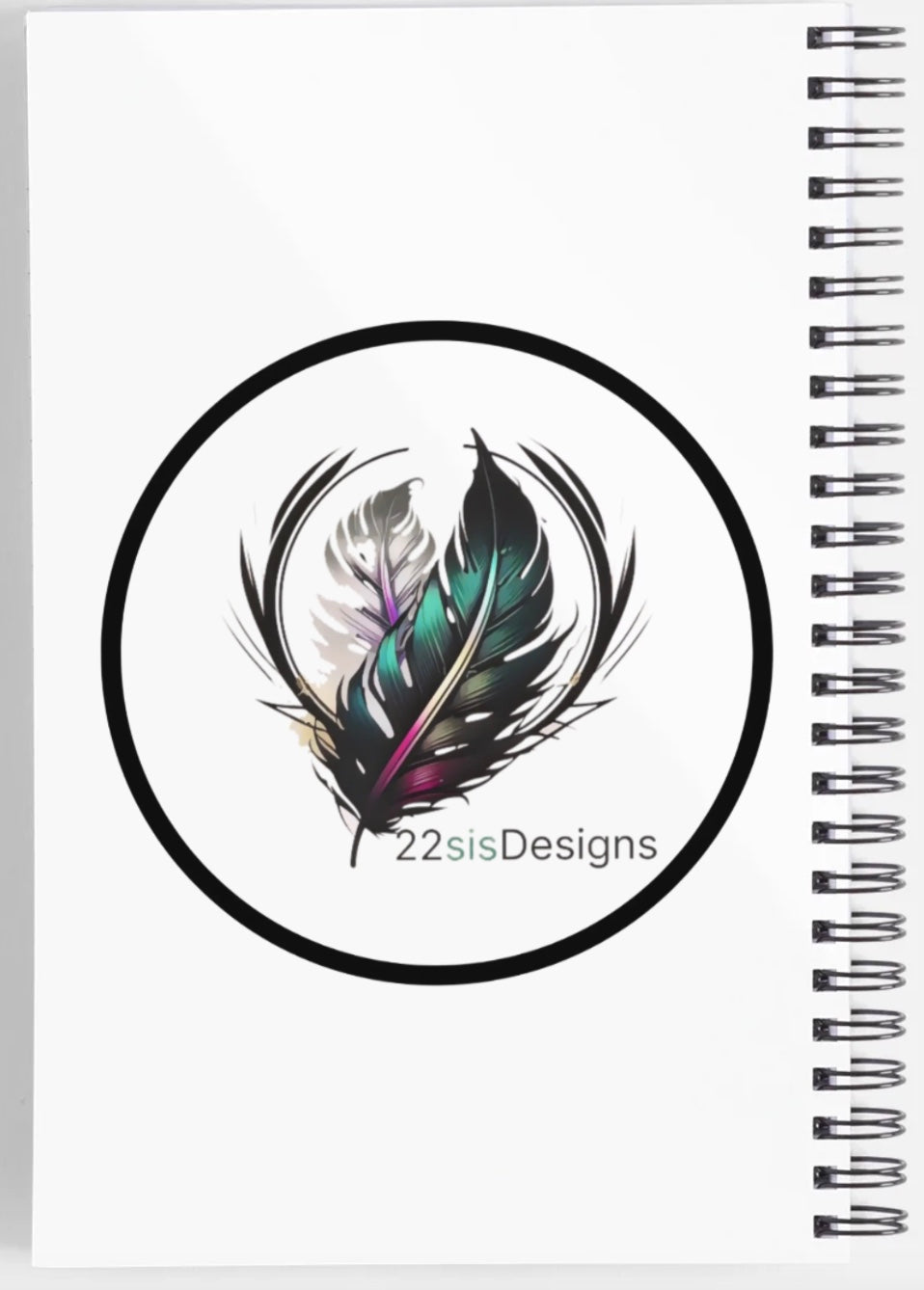 Kisê-pîsim: Lunar Serenity Spiral notebook