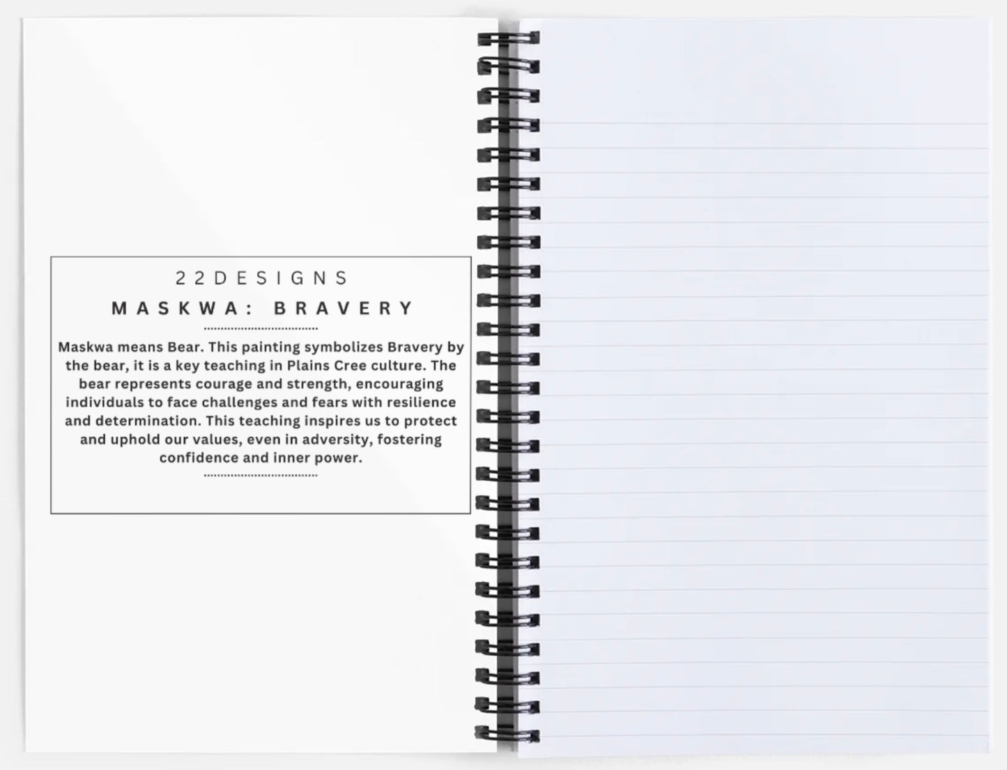 Maskwa: Bravery Notebook