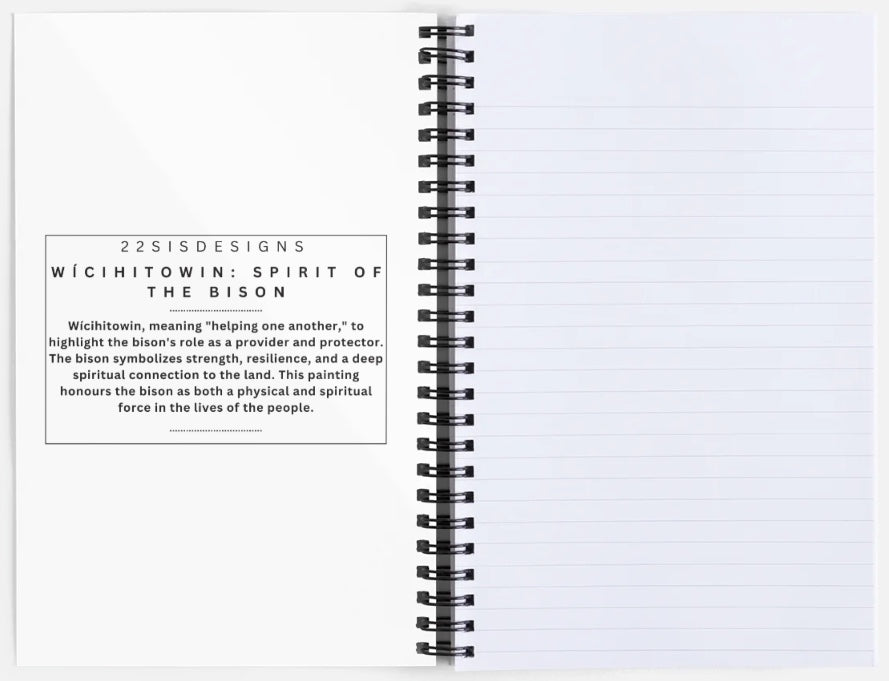 Wícihitowin: Spirit of the Bison Notebook