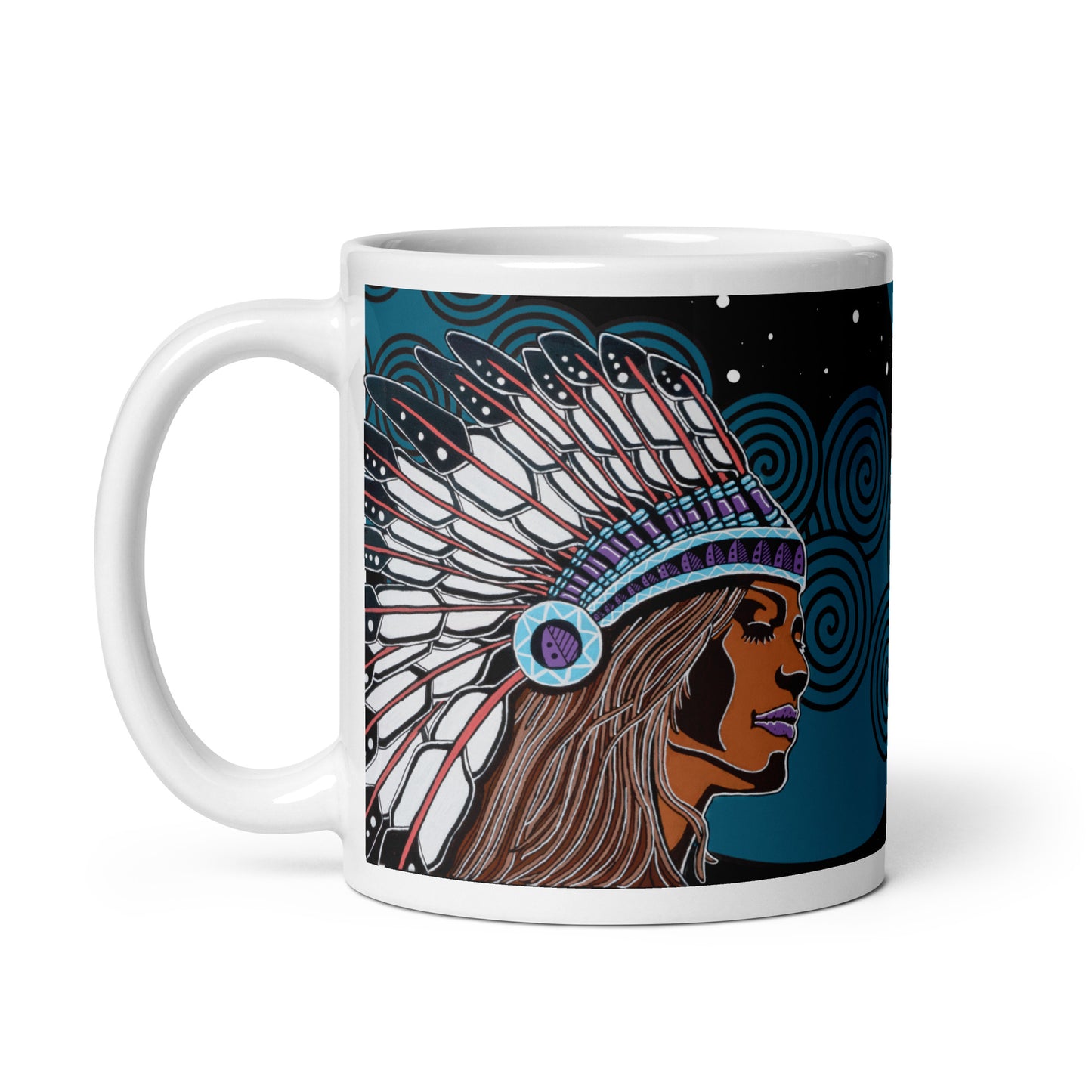 Kisê-pîsim: Lunar Serenity mug