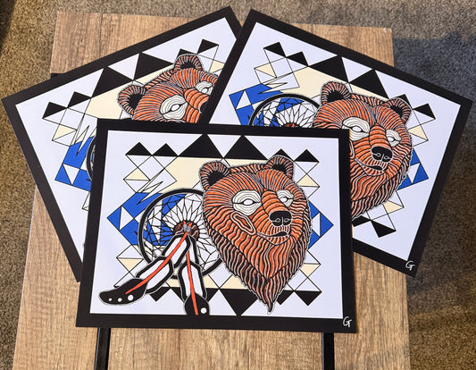 Maskwa: Bravery Print