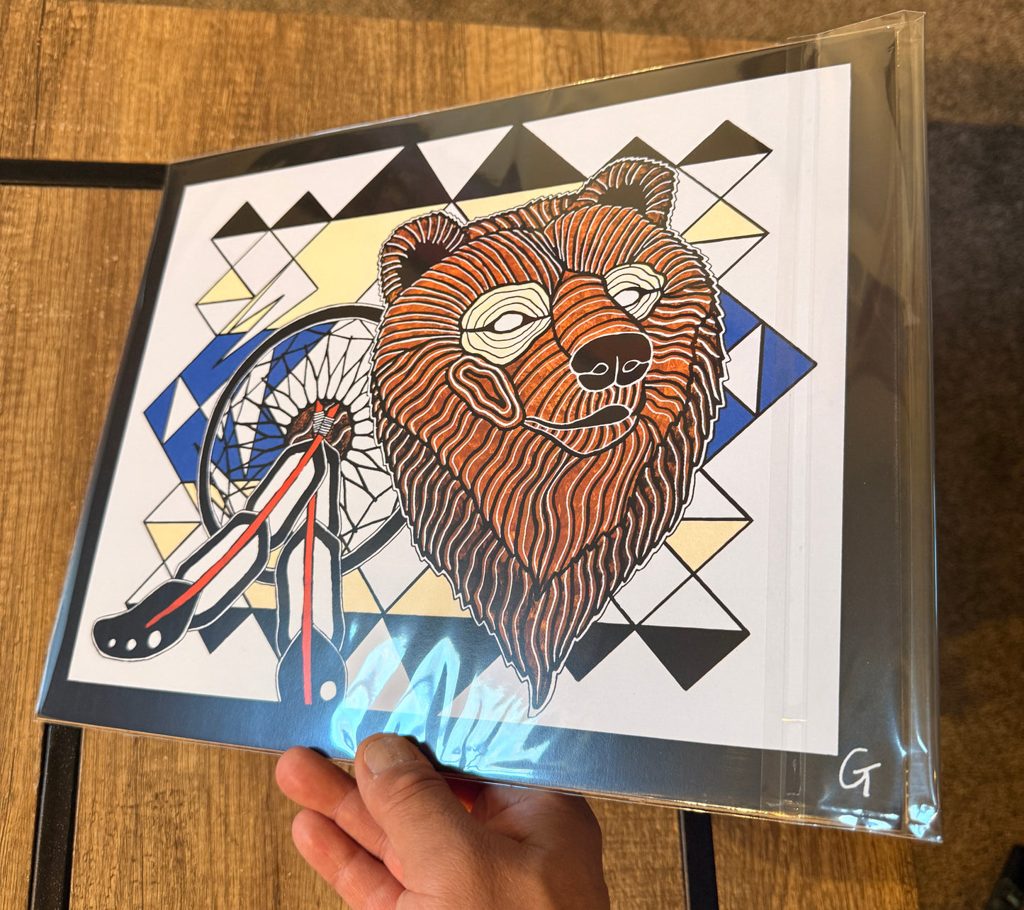 Maskwa: Bravery Print