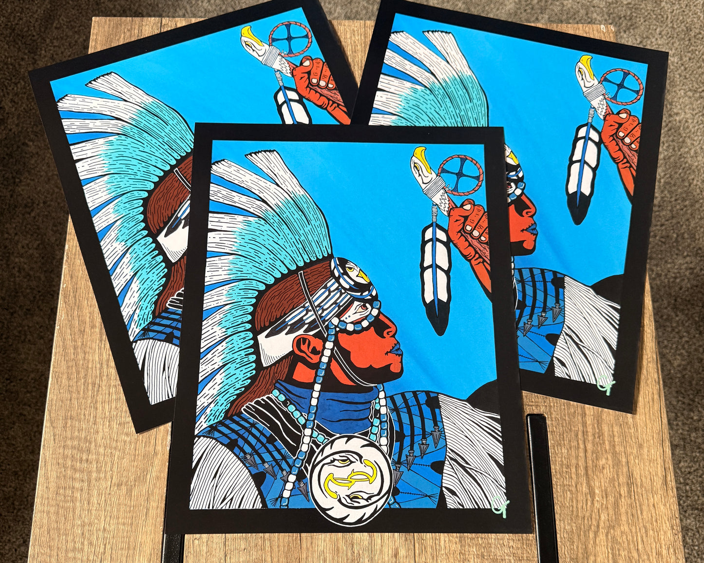 Kihîw: Warrior Print