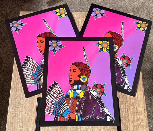 Wâpanisimow: Sacred Steps Print