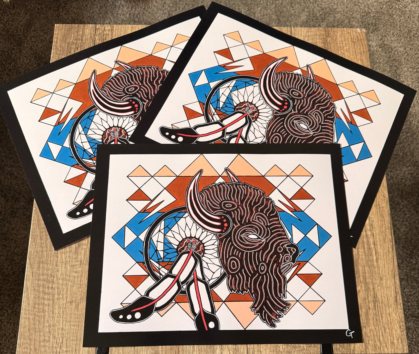 Paskwâwi-Mostos: Respect Prints