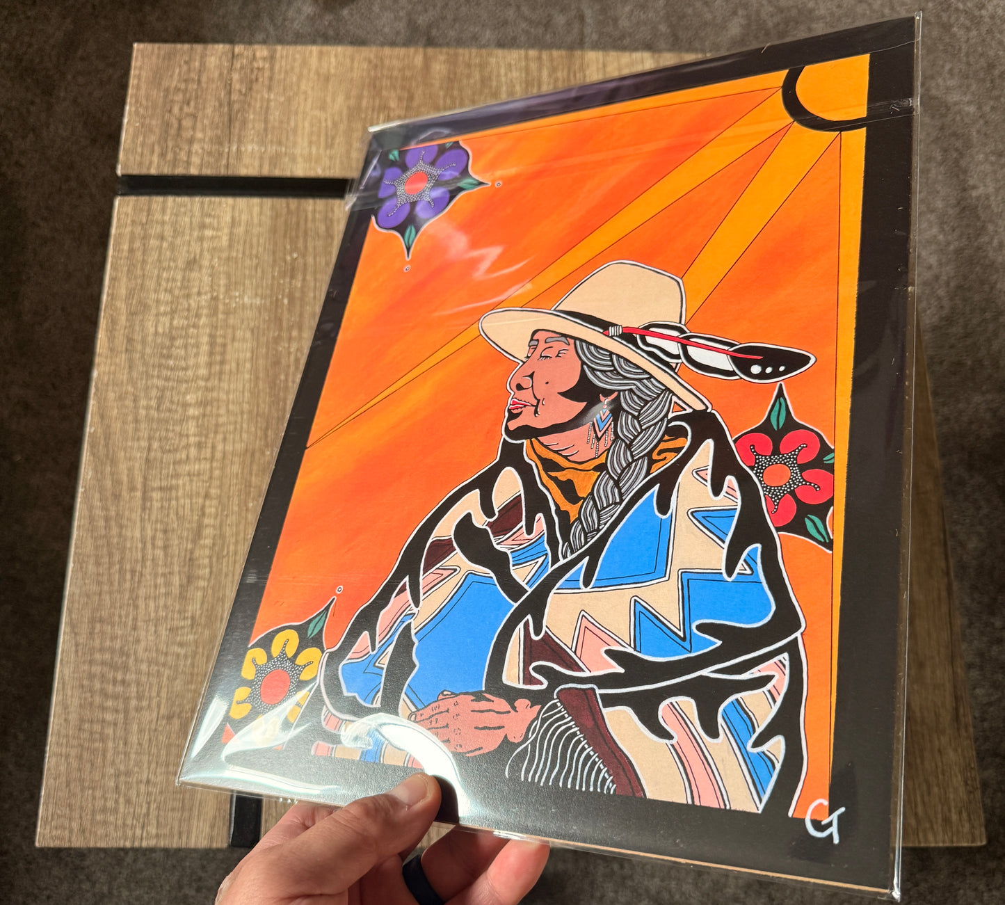 Kêhtêskwêw: Sun's Warmth Print