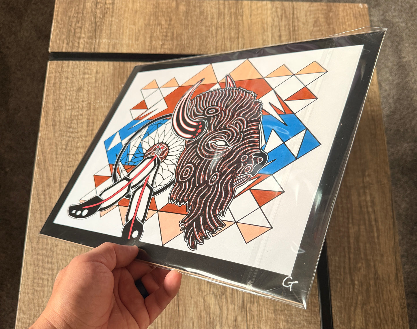 Paskwâwi-Mostos: Respect Prints