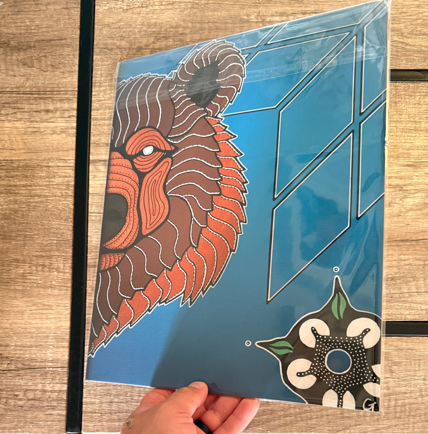 Maskwa: Grounded strength Print